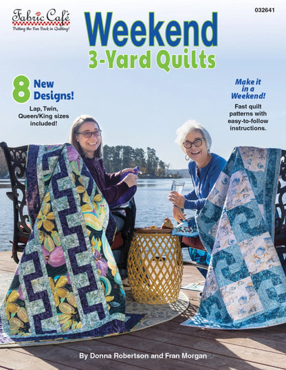 Weekend 3 Yard Quilts-Fabric Cafe - 8 Designs