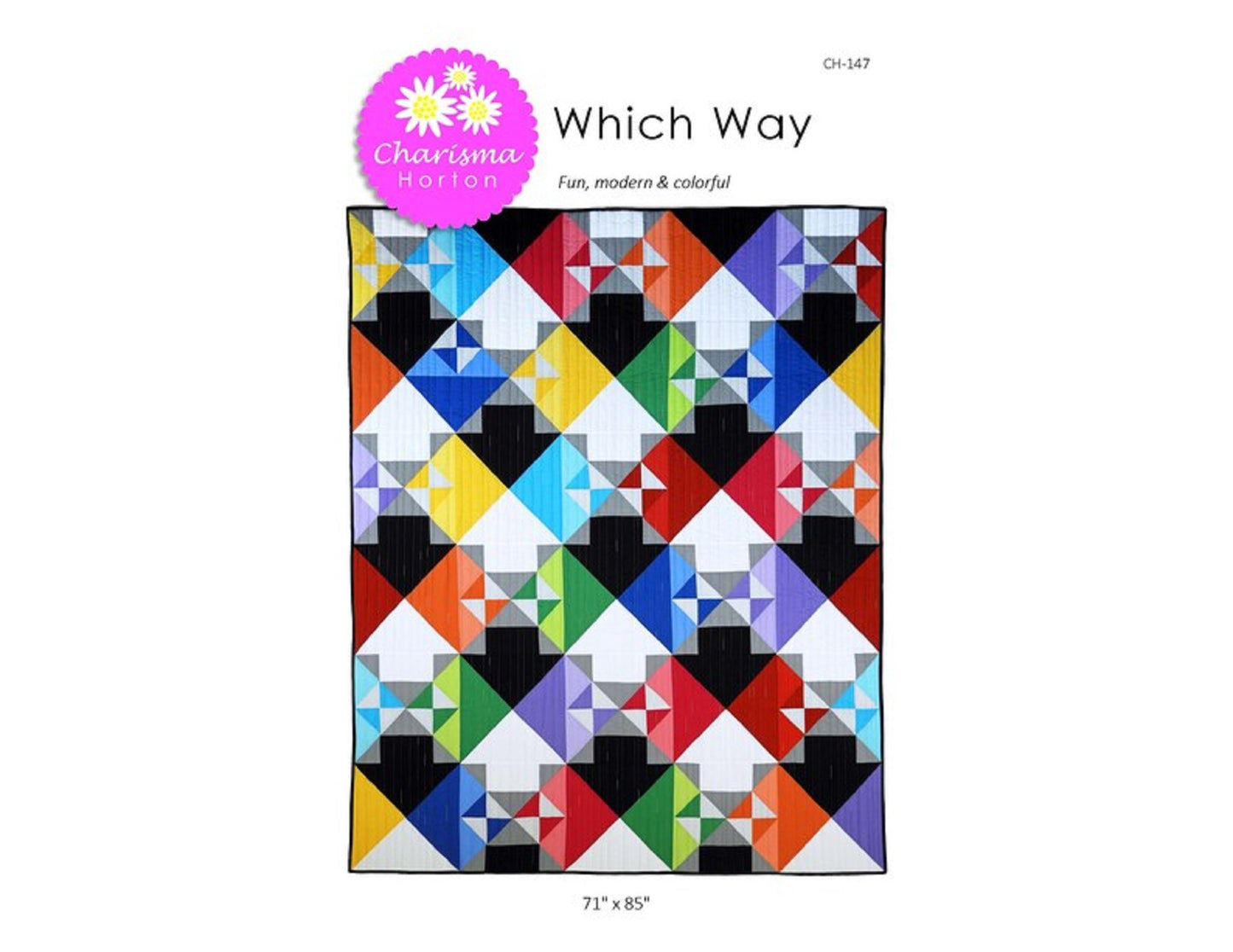 Which Way Quilt Pattern by Charisma Horton