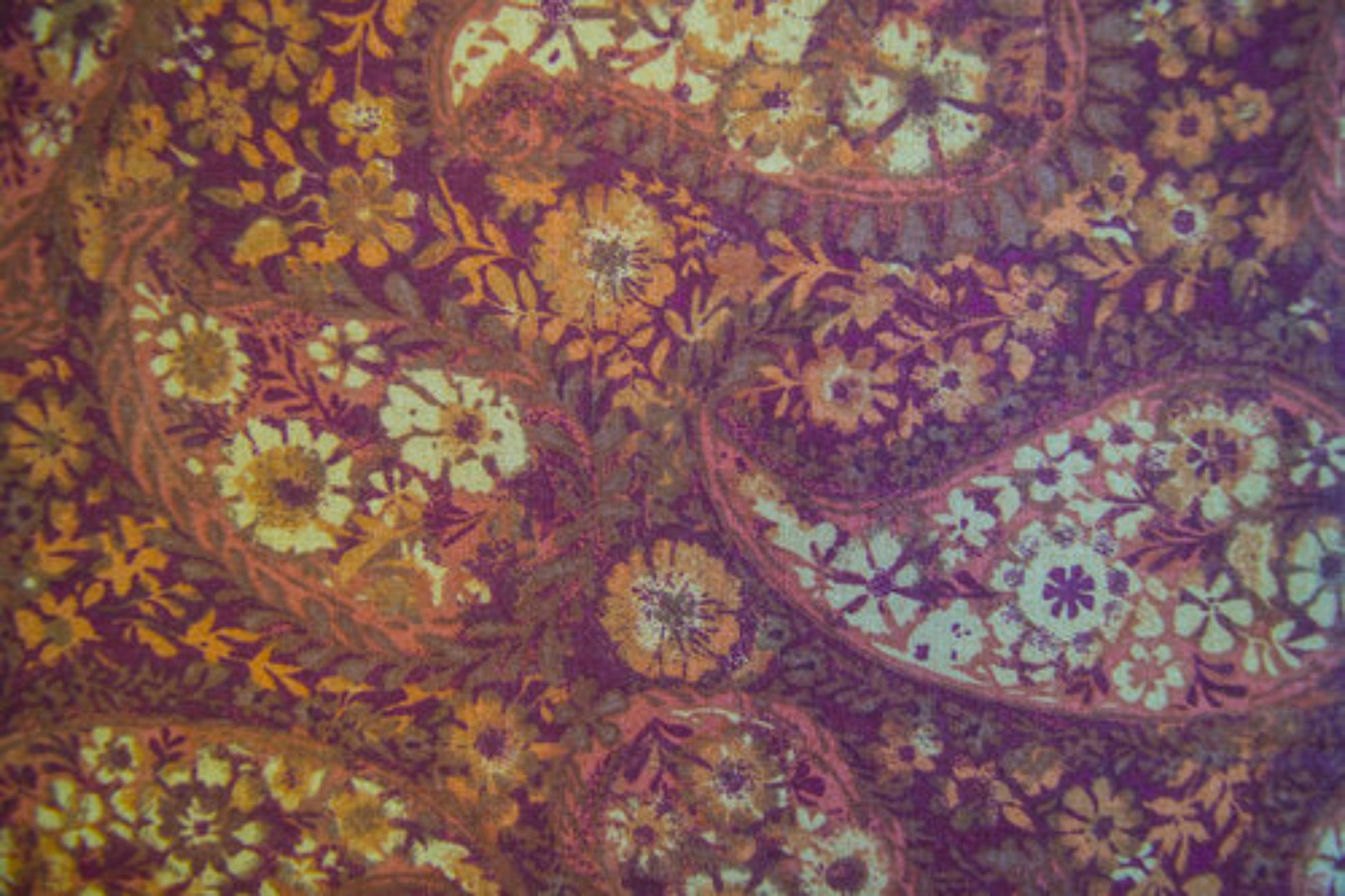 Copper Paisley-108 Inches Wide-TC Studios-BTY