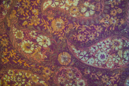 Copper Paisley-108 Inches