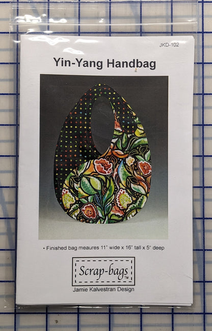 Yin-Yang Handbag Pattern by Scrap-bags