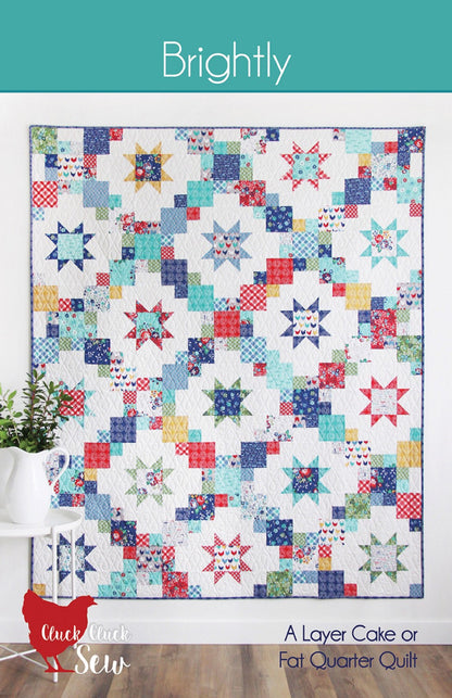 Brightly Quilt Pattern by Cluck, Cluck Sew