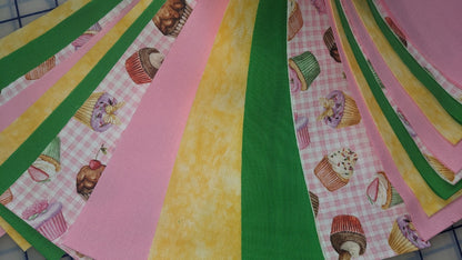 Jelly Roll-Charming Cupcakes-20-2 1/2" Strips