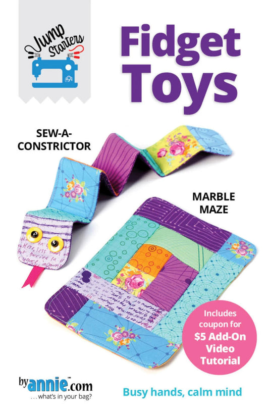 Tiny Hands Fidget Toys Pattern by Annie.Com - Includes coupon