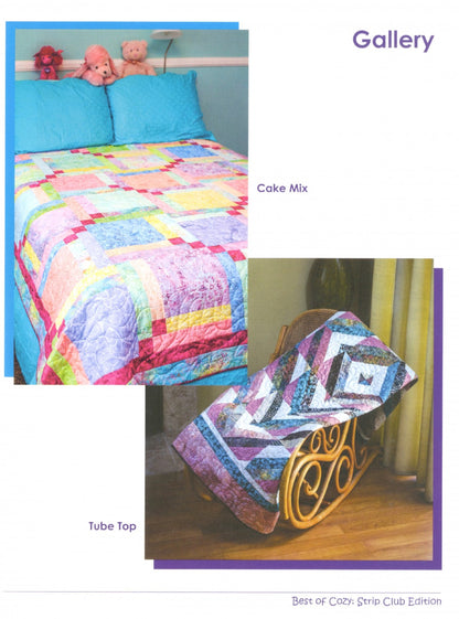 Project Book "Best of Cozy: Strip Club Edition" by Cozy Quilt Designs