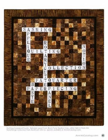 Project Book "Learn to Quilt with Panels" by Annie's Quilting