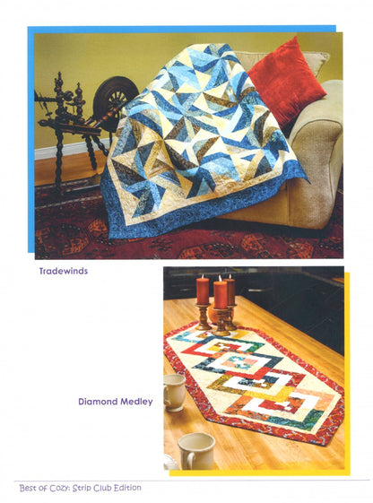 Project Book "Best of Cozy: Strip Club Edition" by Cozy Quilt Designs