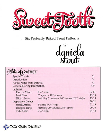 Project Book "Sweet Tooth" by Cozy Quilt Designs