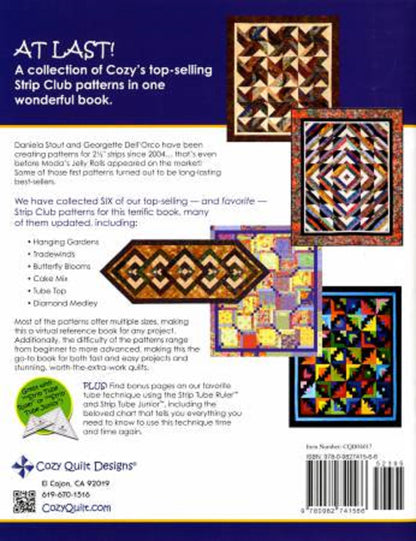 Project Book "Best of Cozy: Strip Club Edition" by Cozy Quilt Designs