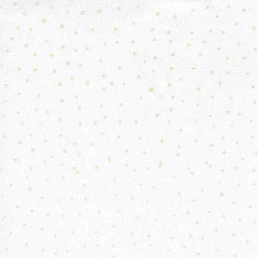 Batik Textiles #5716-Tiny Beige Dots on White Background-Fat Quarter