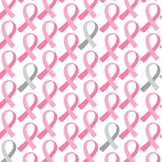 Anything is Possible "Breast Cancer Ribbons"-Windham Fabrics-BTY