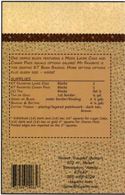 KT Barn Raising by Kansas Troubles Quilters