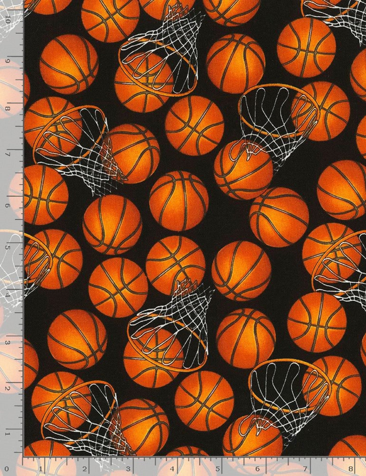 Basketballs & Hoops-Timeless Treasures-BTY