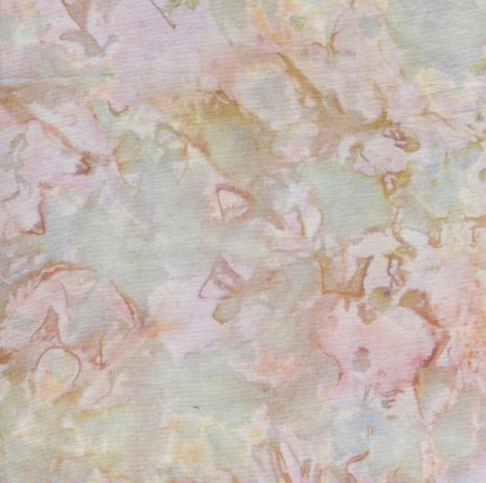 Pink & Brown Marble Print-#7271-Batik Textiles-BTY