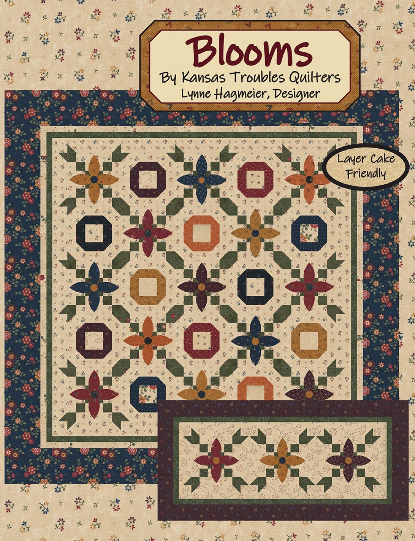 Blooms Quilt Pattern-Kansas Troubles Quilters
