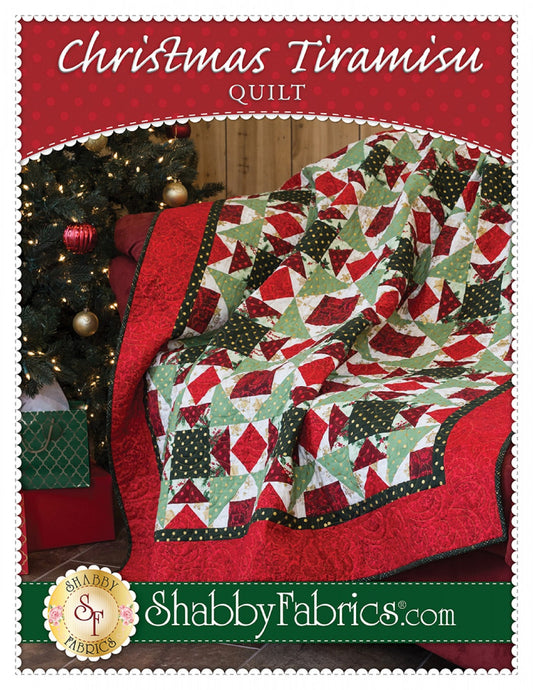Christmas Tiramisu Quilt Pattern by Shabby Fabrics