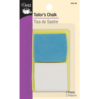 Dritz Tailor's Chalk-Blue and White for Marking