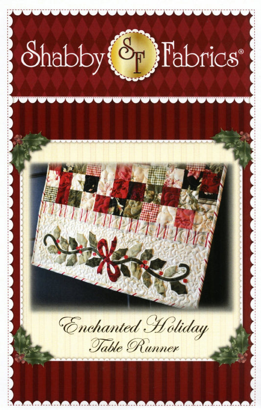 Enchanted Holiday Table Runner Pattern by Shabby Fabrics