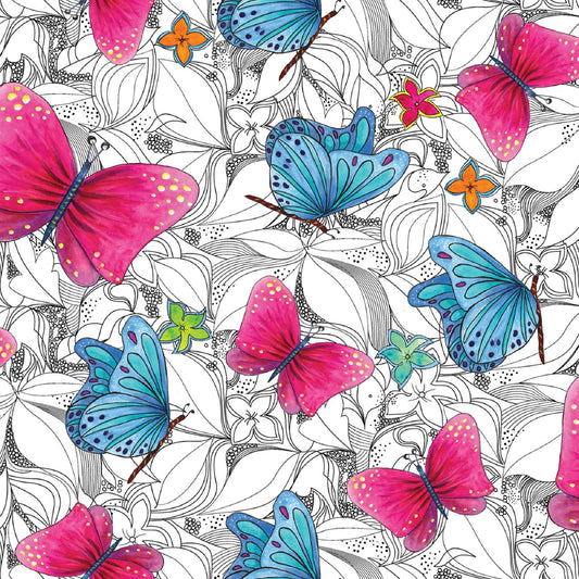 Fantasy Garden-Benartex Fabrics-BTY