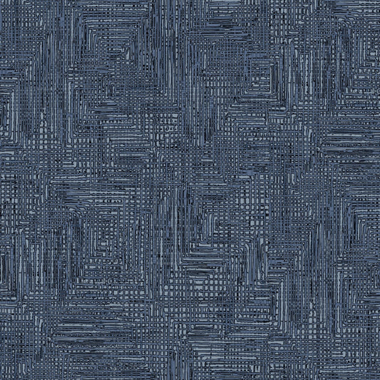 Grass Roots-Blue-P&B Textiles-108 inch Wide