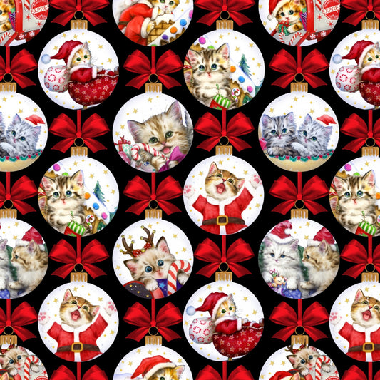 Kitten Christmas "Ornaments"-Studio E-BTY