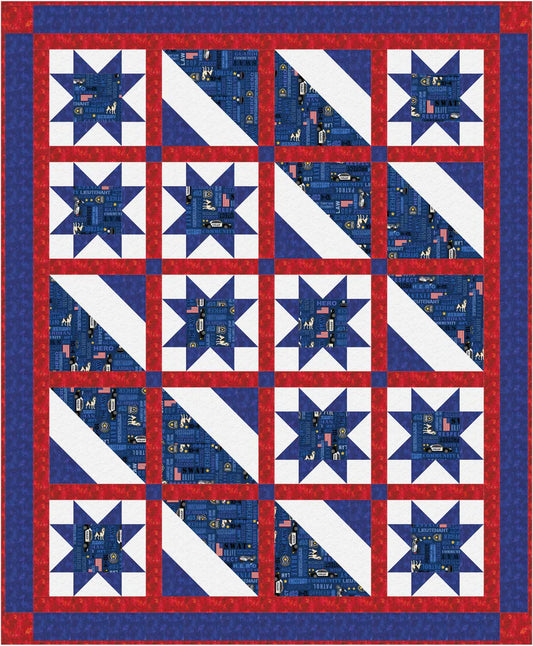 Kudos Quilt Pattern by Bound To Be Quilting