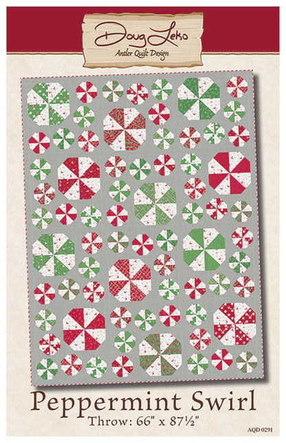 Peppermint Swirl by Doug Leko-Antler Quilt Designs