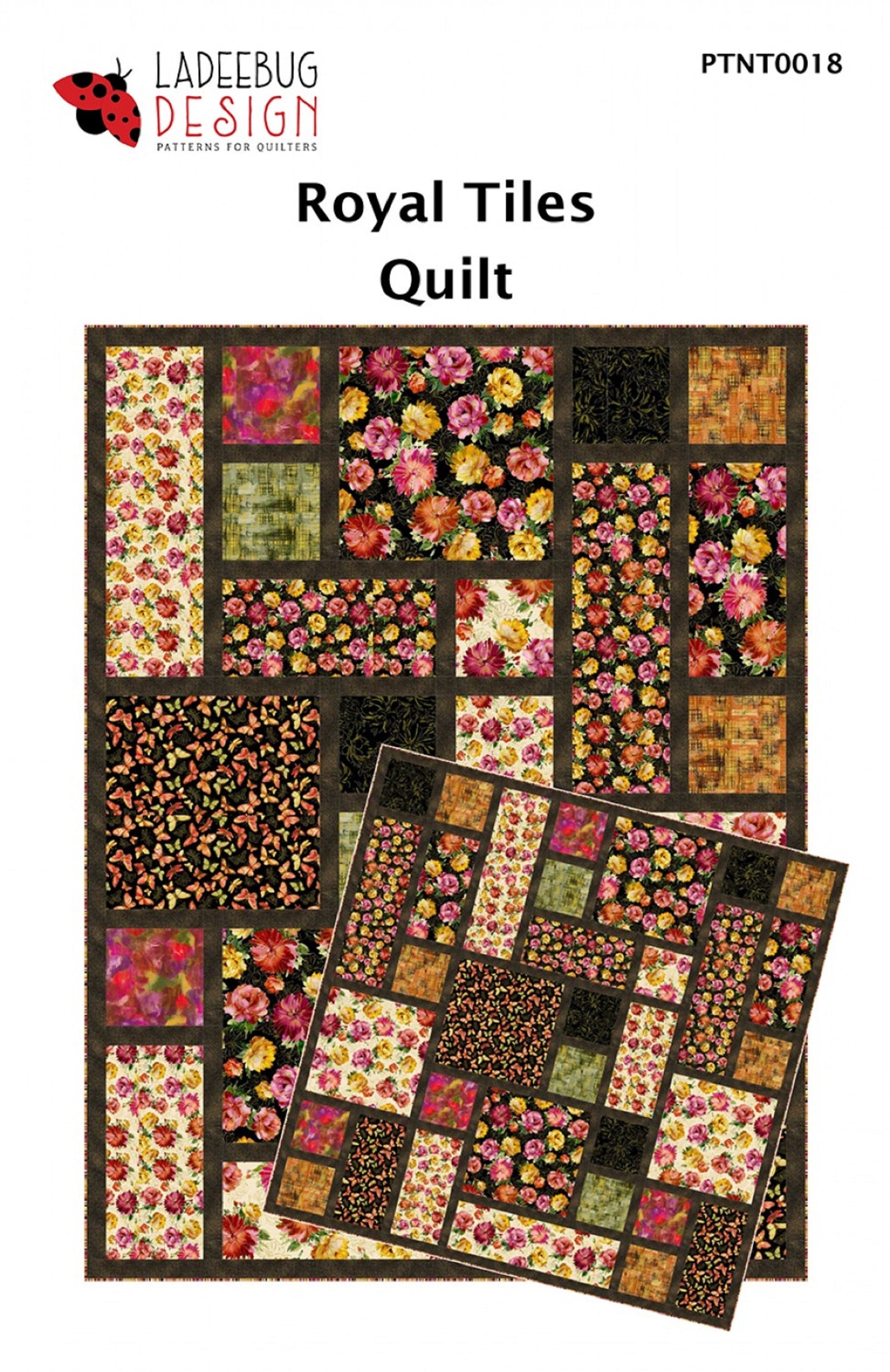 Royal Tiles Quilt Pattern by Ladeebug Designs