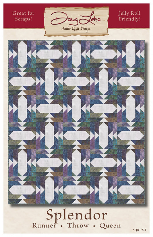 Splendor Quilt Pattern by Doug Leko for Antler Quilt Designs