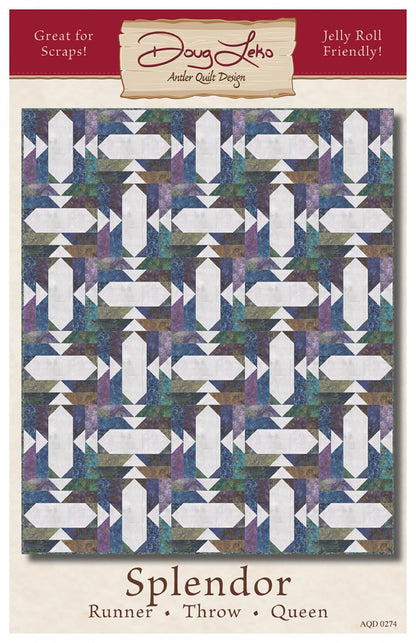 Splendor Quilt Pattern by Doug Leko for Antler Quilt Designs