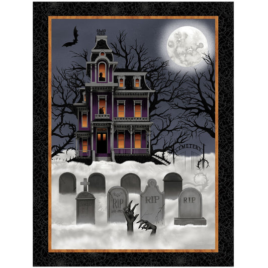 Spooky Night "Haunted House" Panel by Studio E