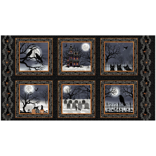 Spooky Night "Blocks" Panel by Studio E