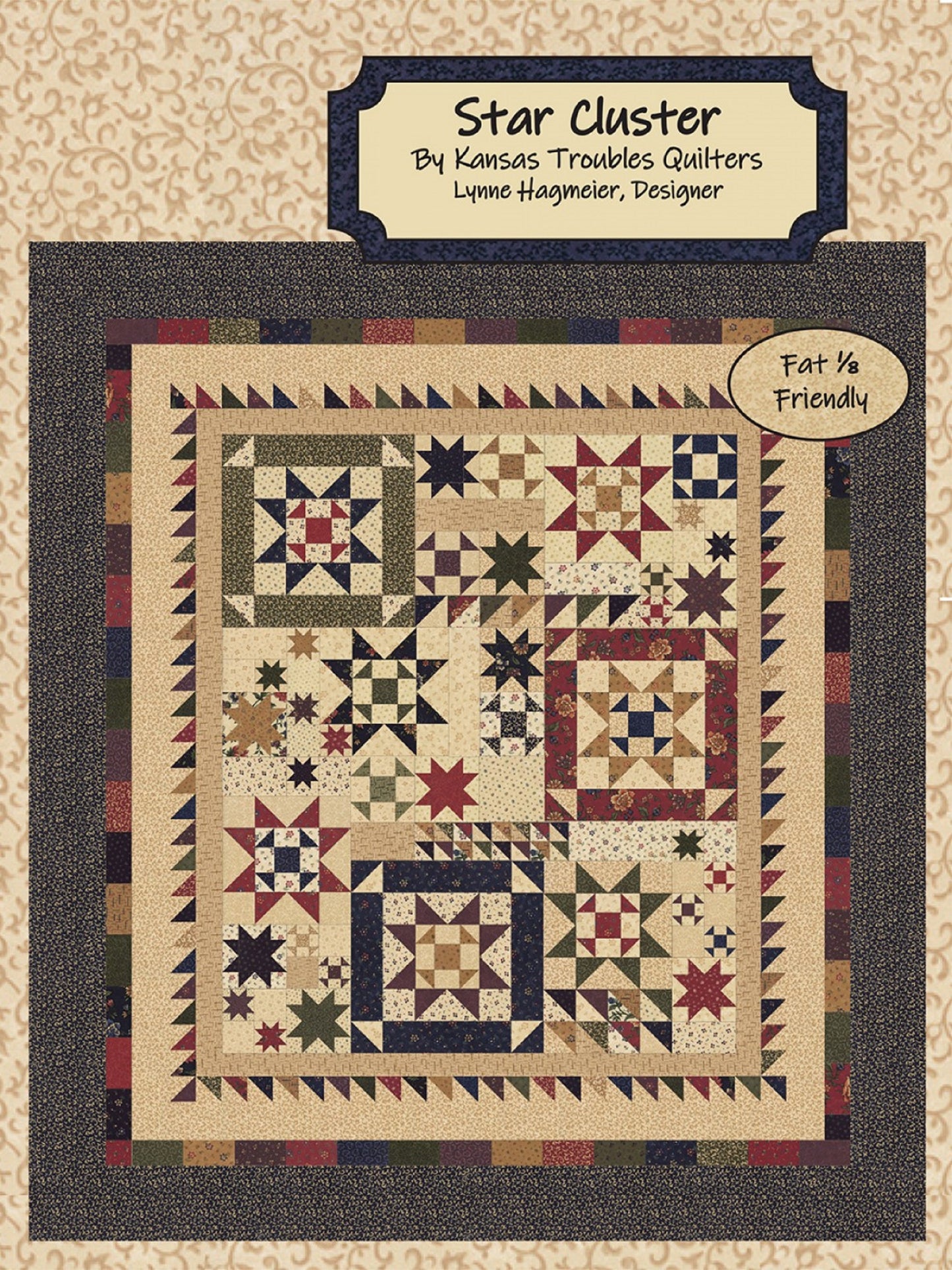 Star Cluster Quilt Pattern-Kansas Troubles Quilters