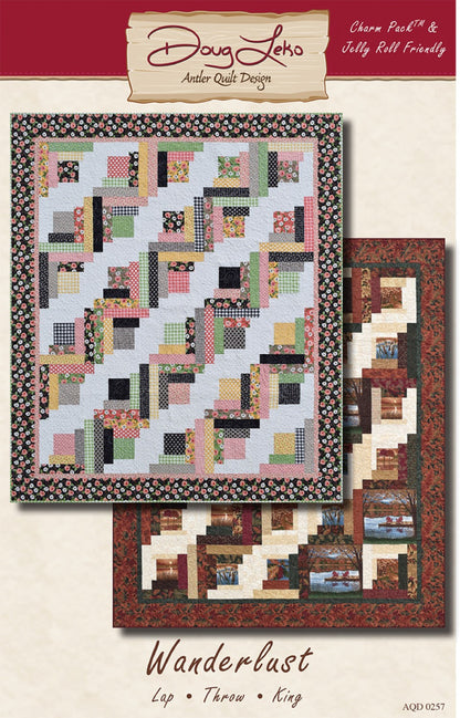 Wanderlust Quilt Pattern by Doug Leko for Antler Quilt Designs