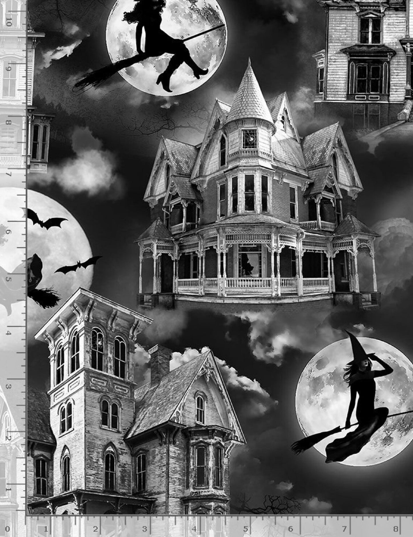 Wicked Witches and Haunted Houses-Timeless Treasures-BTY