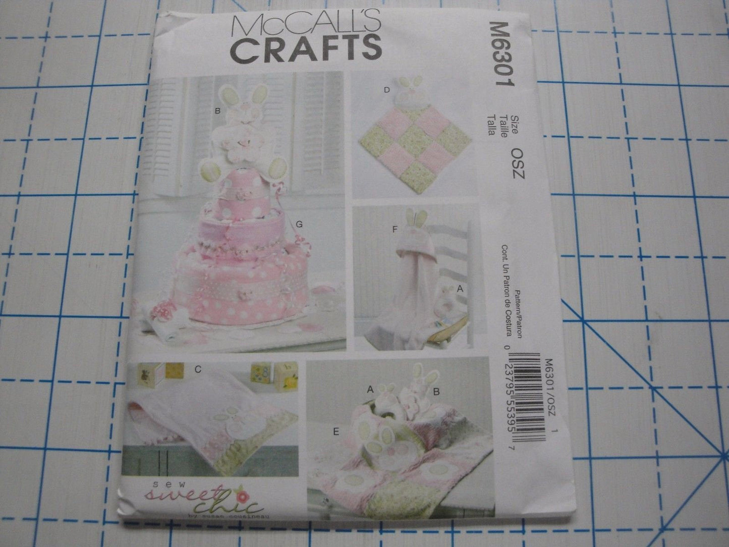 McCall's Crafts Pattern #M6301 "Baby Accessories"
