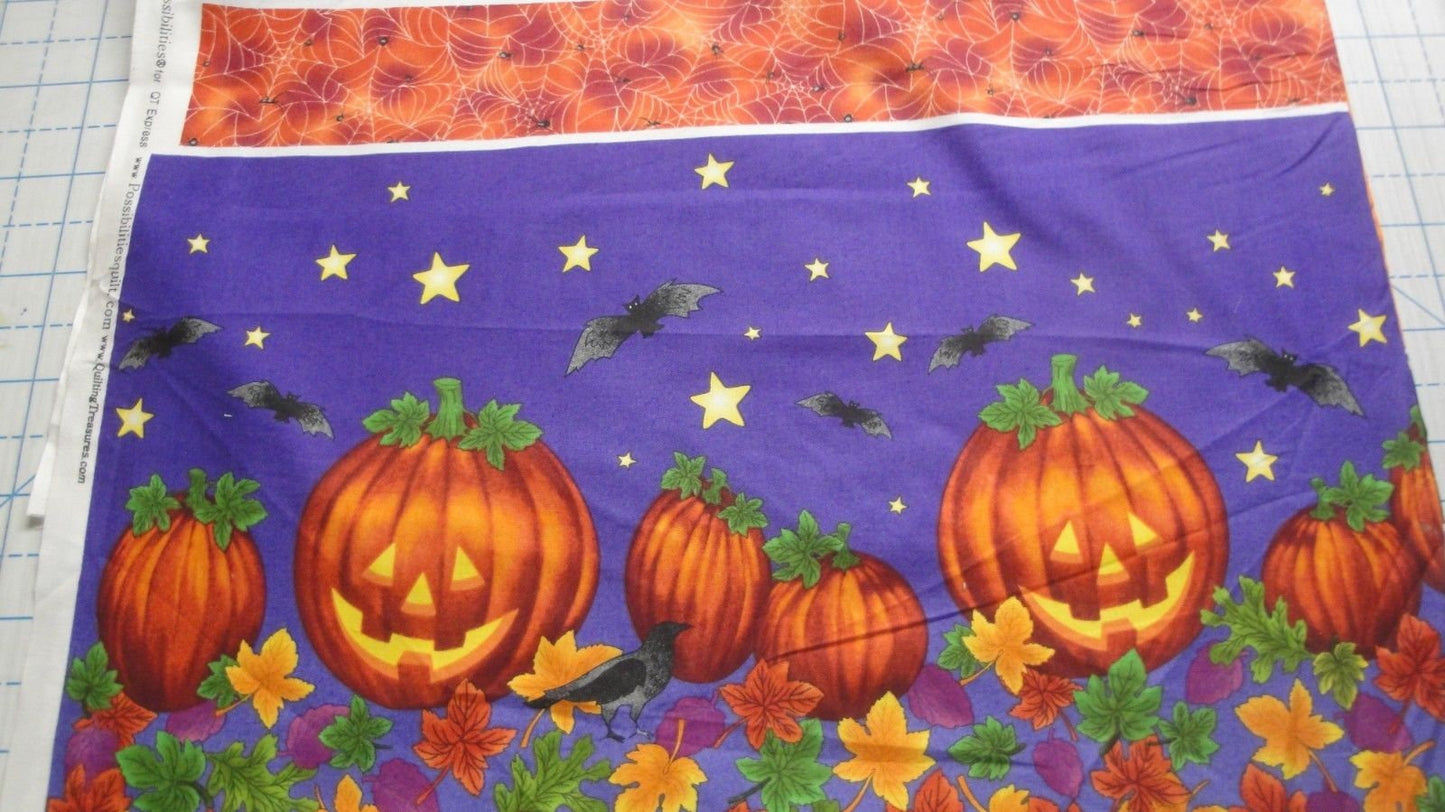Trick or Treat Bags Panel by Quilting Treasures