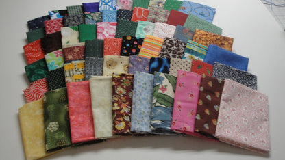 Fat Quarter "Treasure Trove"-60 Fat Quarters, 1 Panel