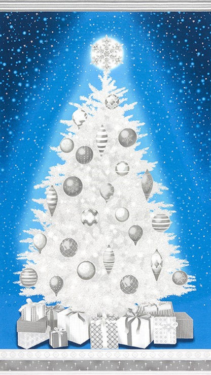 Winter's Grandeur 6 "Evening" Tree Panel by Robert Kaufman