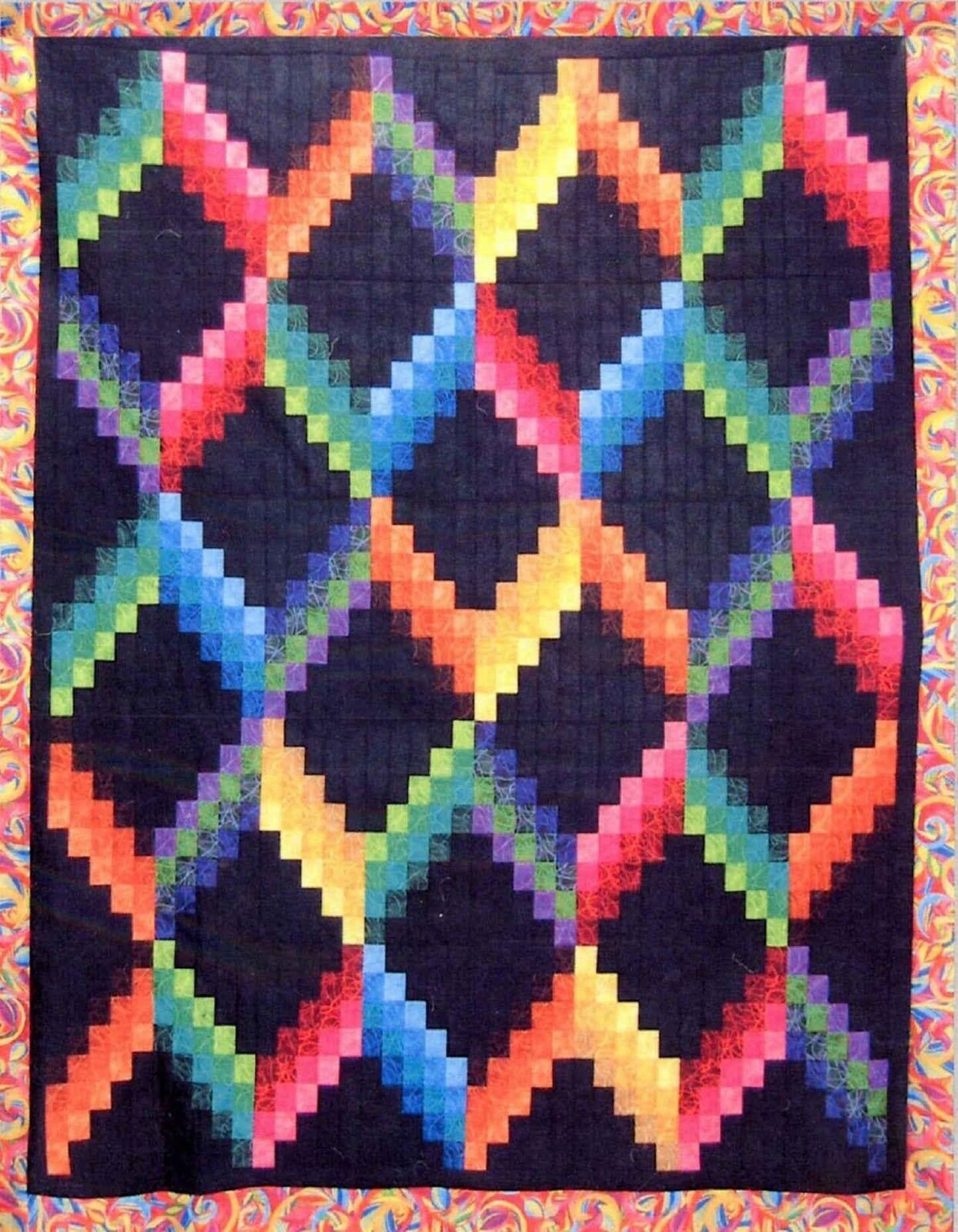 Color Falls Quilt Pattern by Cozy Quilt Designs