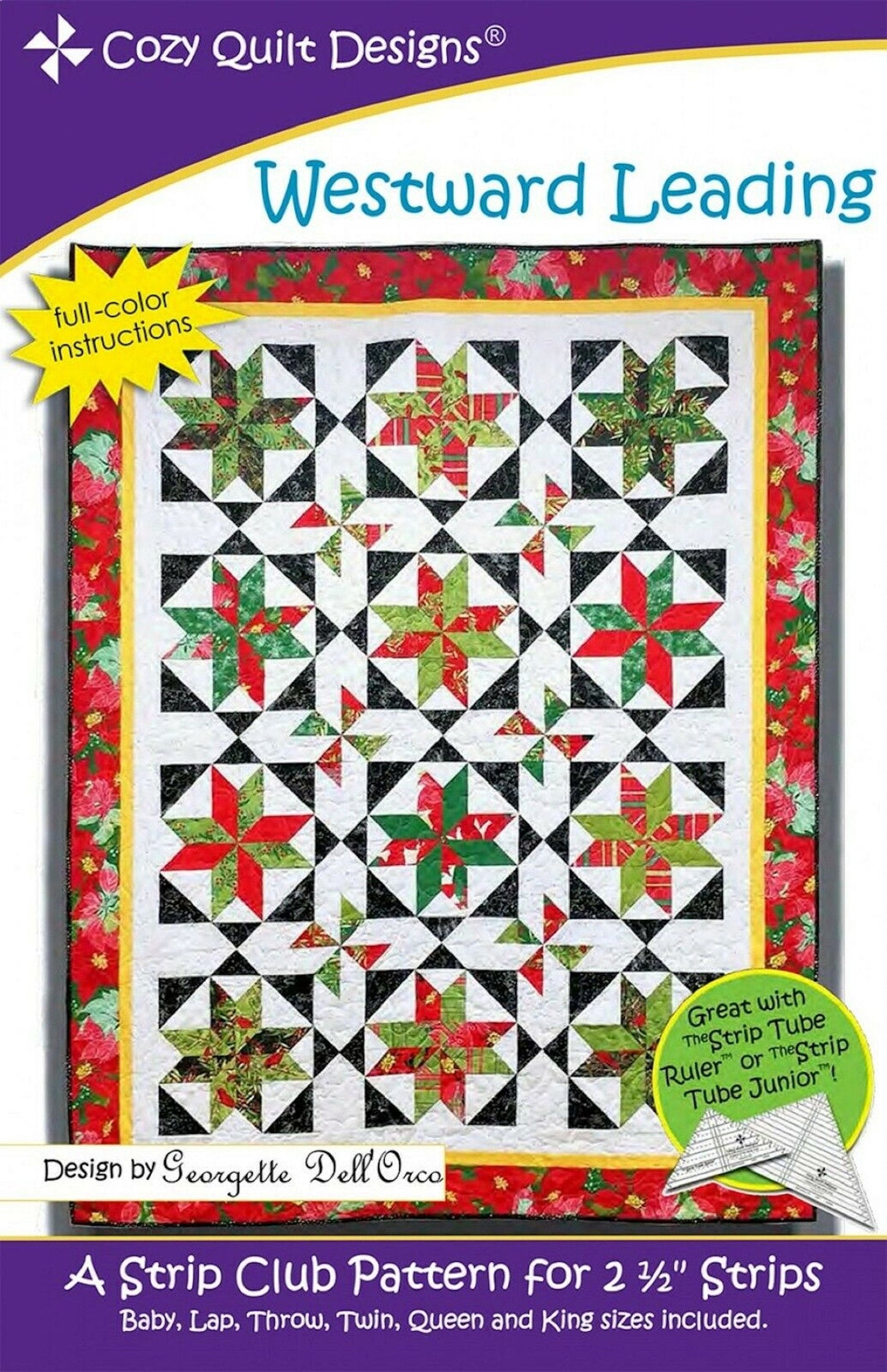 Westward Leading Quilt Pattern by Cozy Quilt Designs