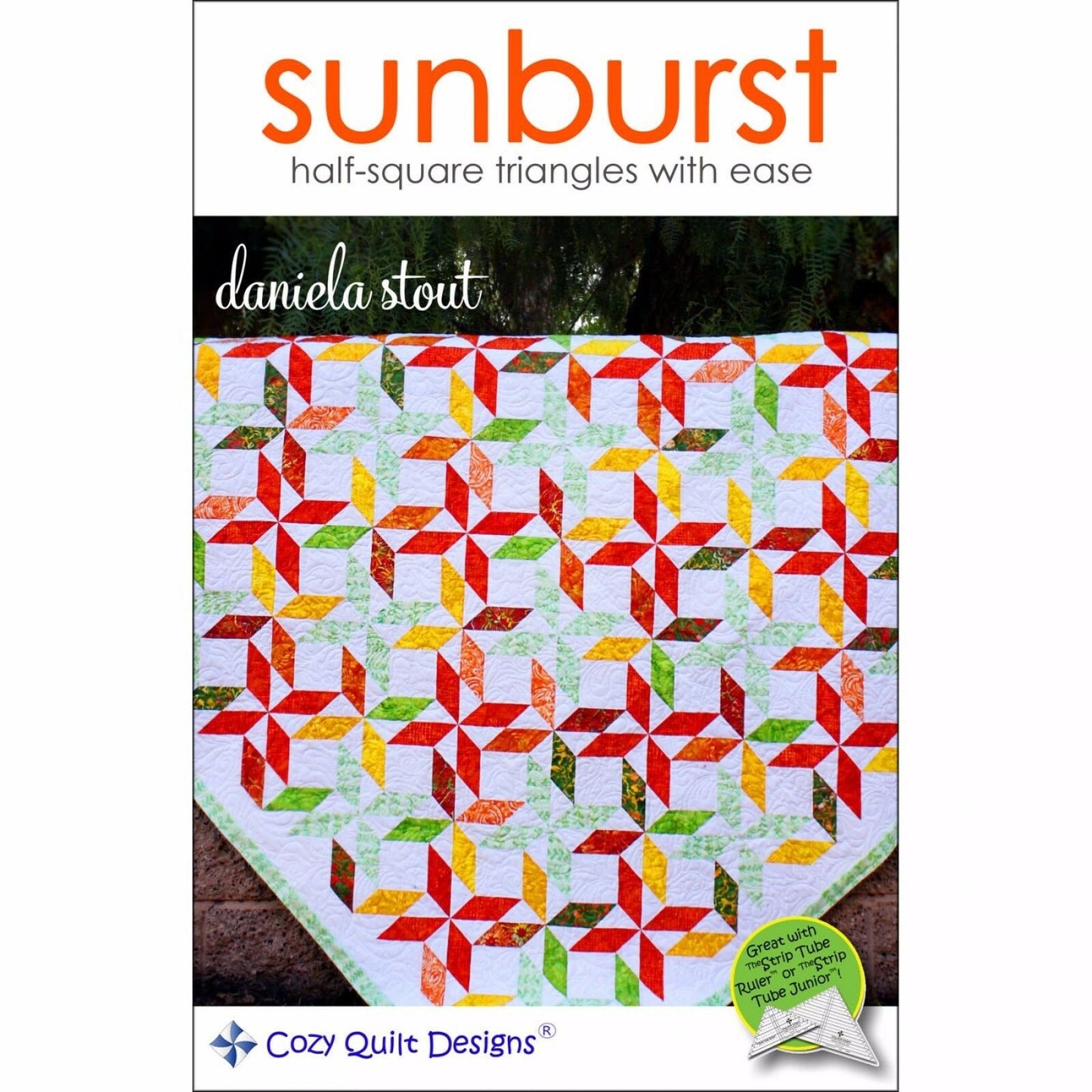 Sunburst Quilt Pattern by Cozy Quilt Designs