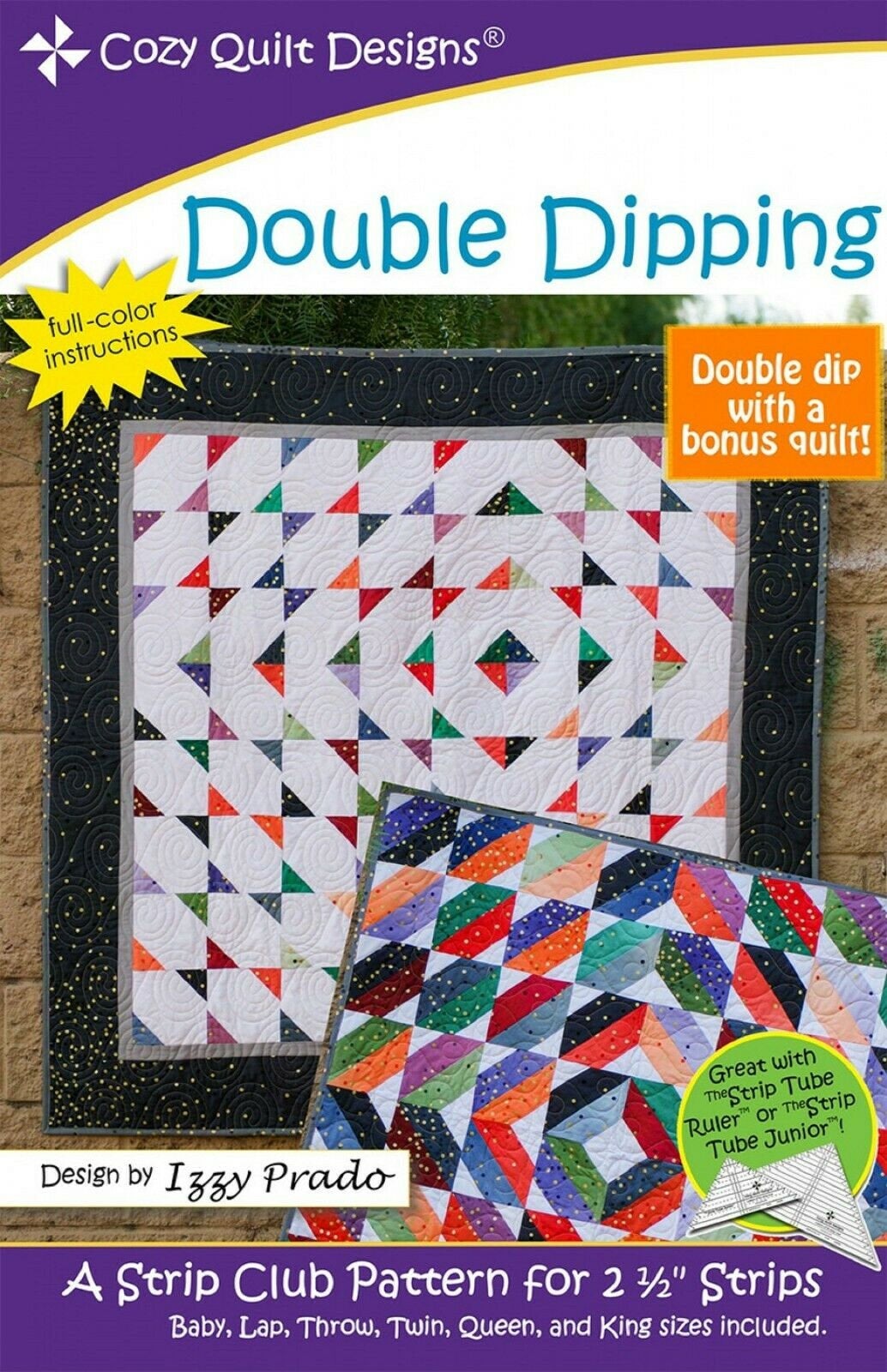 Double Dipping Quilt Pattern by Cozy Quilt Designs