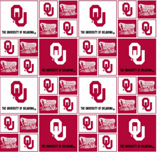 University of Oklahoma Collage-Sykel Enterprises-Fat Quarter
