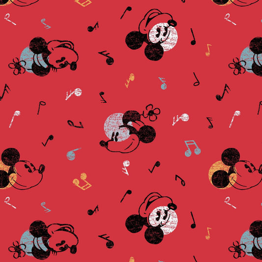 Mouse Music-Spring Industries-Fat Quarter