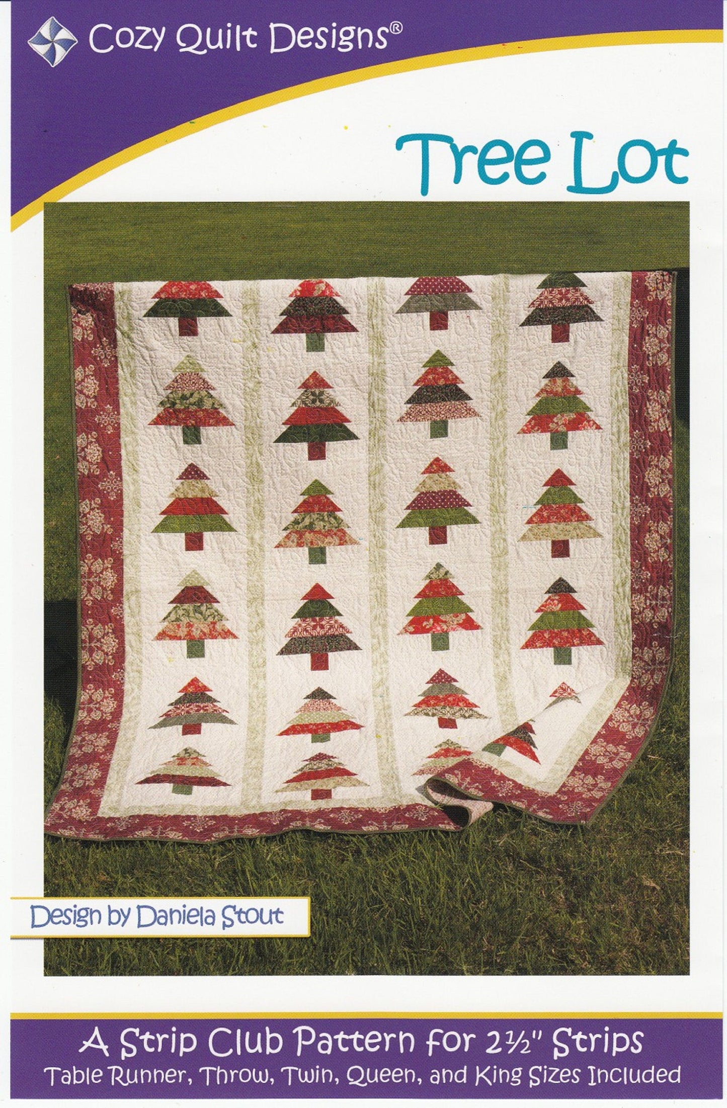 Tree Lot Quilt Pattern by Cozy Quilt Designs