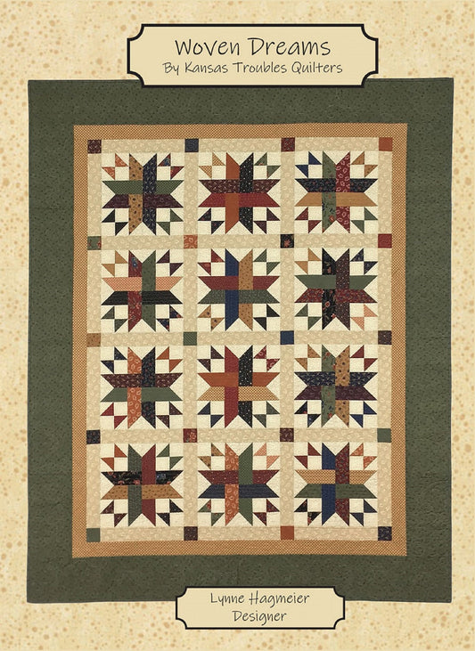 Woven Dreams Quilt Pattern by Kansas Troubles Quilters