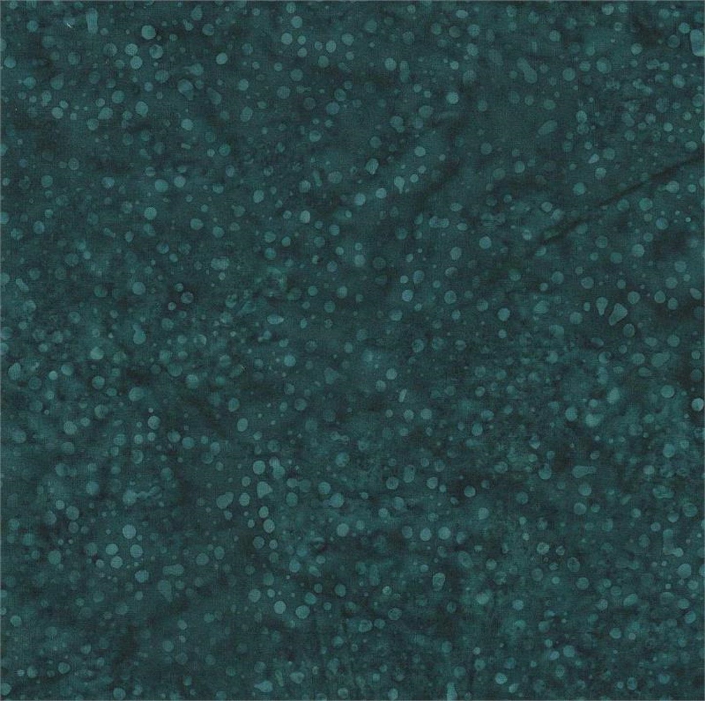 Teal Dots on Navy B/G-#5563-Batik Textiles-Fat Quarter
