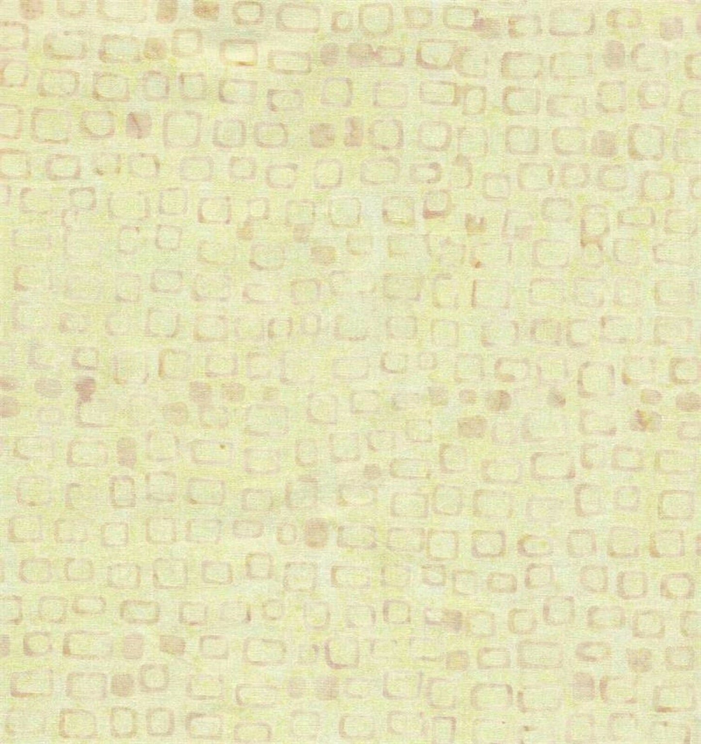 Light Brown Squares on Cream B/G-#5513-Batik Textiles-Fat Quarter