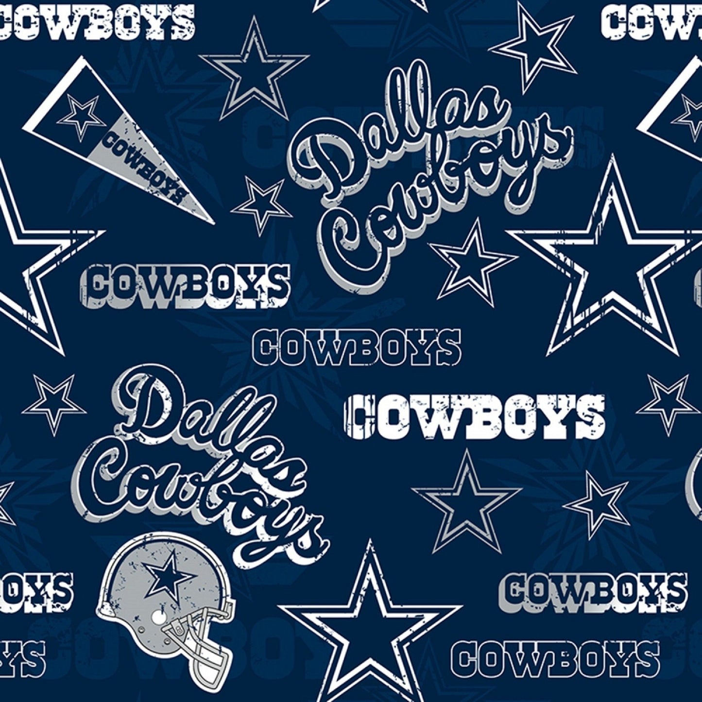 Dallas Cowboys-60" Wide-Fabric Traditions-BTY